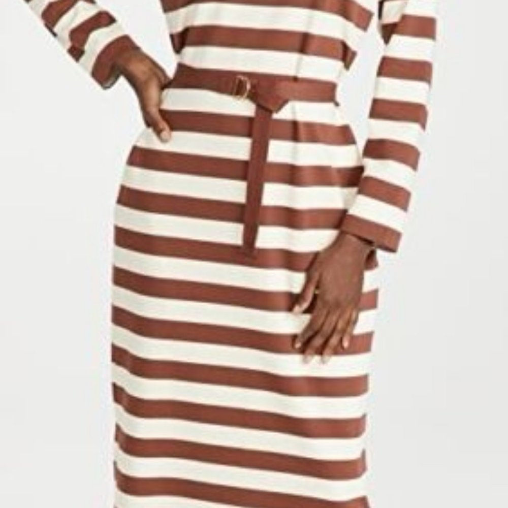 Tory Burch Jersey Striped Dress | Medium